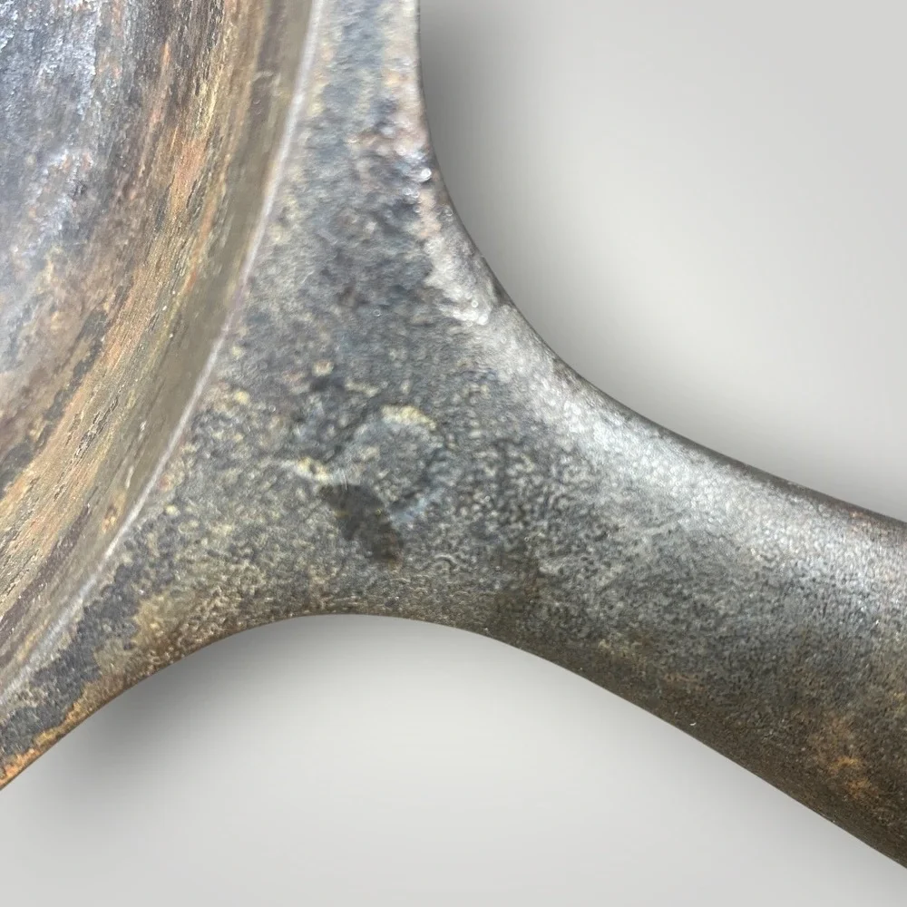 Wagner Ware No 5 Cast‎ Iron Skillet 8 Inch USA Slight Wobble AS IS Pan